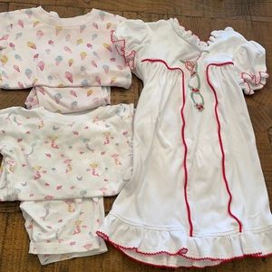 Kissy kissy/pajamas & true nightgown